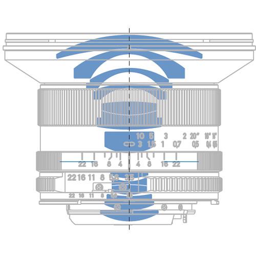ZEISS Distagon T* 18mm f 3.5 ZE Lens for Canon EF