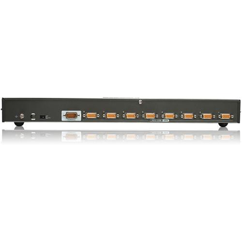 IOGEAR 8-Port USB PS 2 Combo KVMP Switch With USB KVM Cables