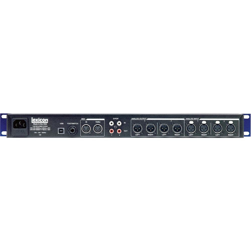 Lexicon MX400XL Dual Stereo Surround Multi-FX Processor with DAW Integration