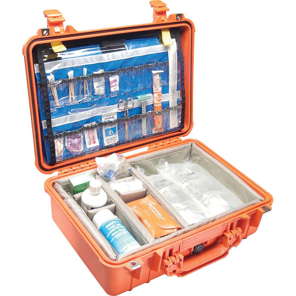Pelican 1500EMS Watertight ATA Hard Case with EMS Organizer and Dividers