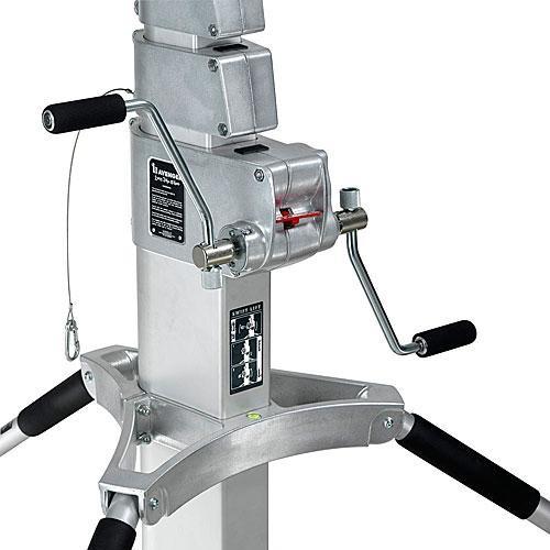 Avenger Long John Stand with Braked Foam-Filled Wheels