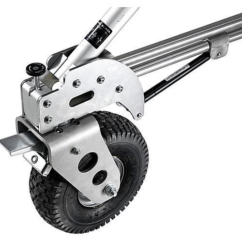 Avenger Long John Stand with Braked Foam-Filled Wheels