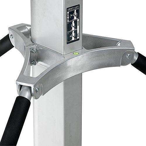 Avenger Long John Stand with Braked Foam-Filled Wheels