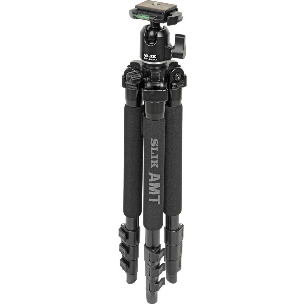 Slik Pro 340 BH 4-Section Tripod w SBH-200DQ Ballhead - Supports 8.8 lbs