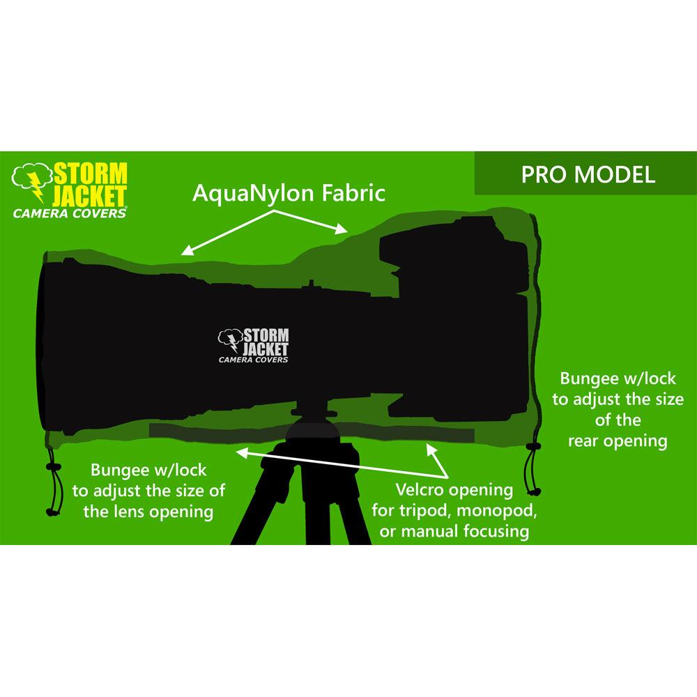 Vortex Media Pro SLR Storm Jacket Camera Cover, XX-large