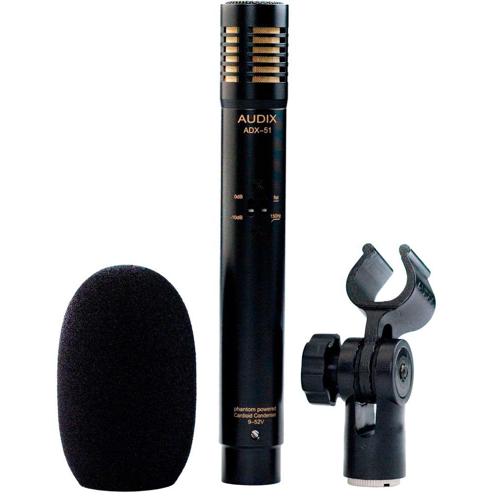 Audix ADX51 Pre-Polarized Condenser Instrument Microphone