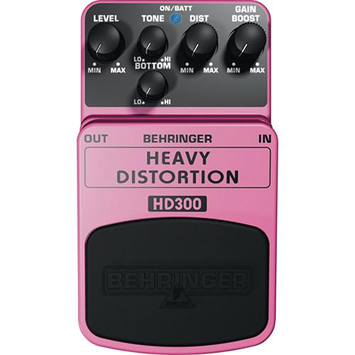 Behringer HD300 Heavy Metal Distortion Effects Pedal