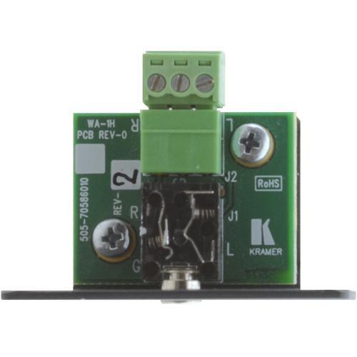 Kramer 3.5mm Stereo Audio to Terminal Block Wall Plate Insert