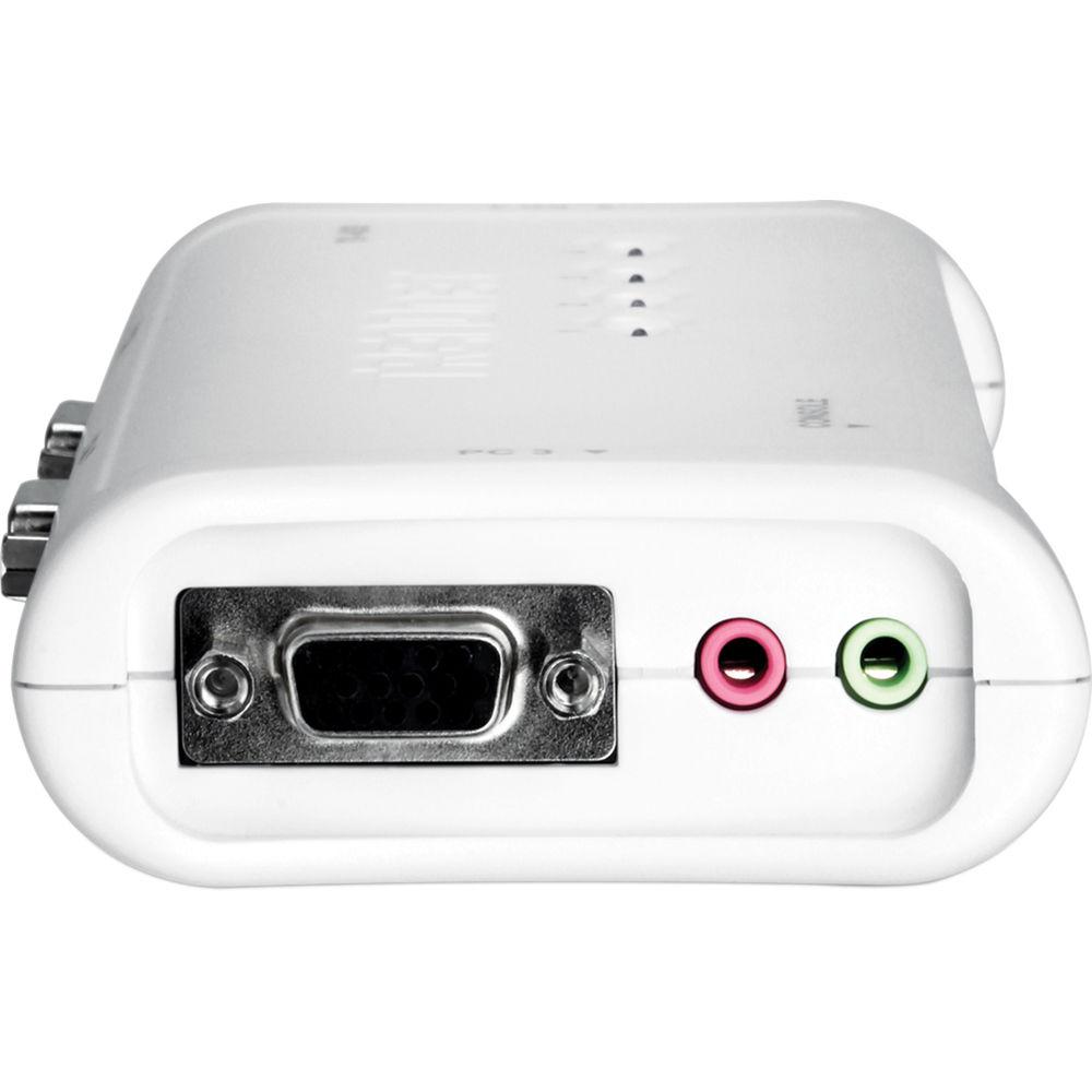 TRENDnet 4-Port USB Audio KVM Switch - VGA