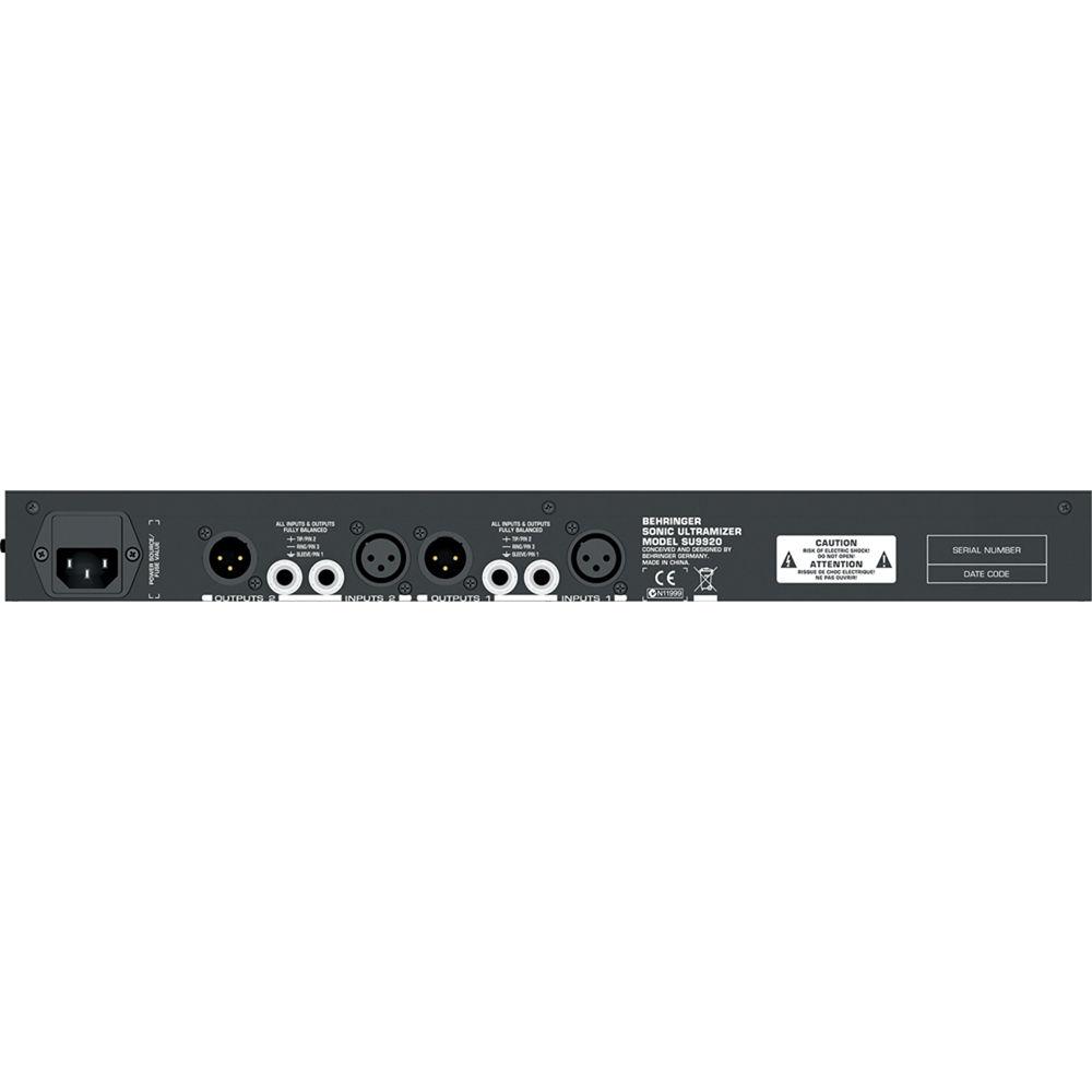 Behringer SU9920 SONIC ULTRAMIZER - Enhancement Processor