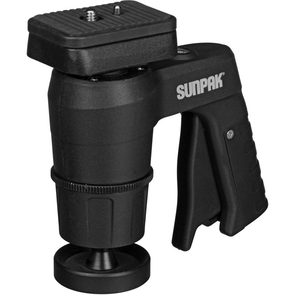 Sunpak Pistol Grip Ballhead - Supports 6.6 lbs