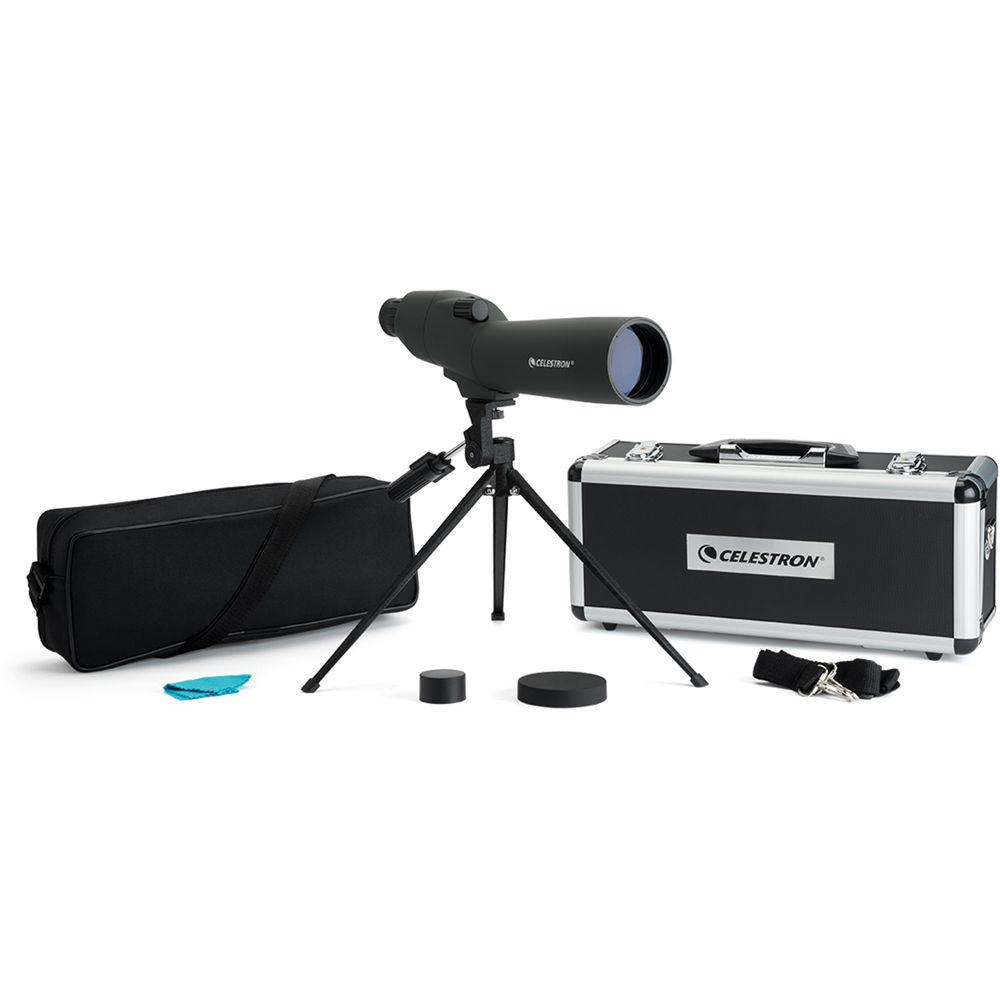 Celestron 20-60x60 Zoom Refractor Spotting Scope Kit