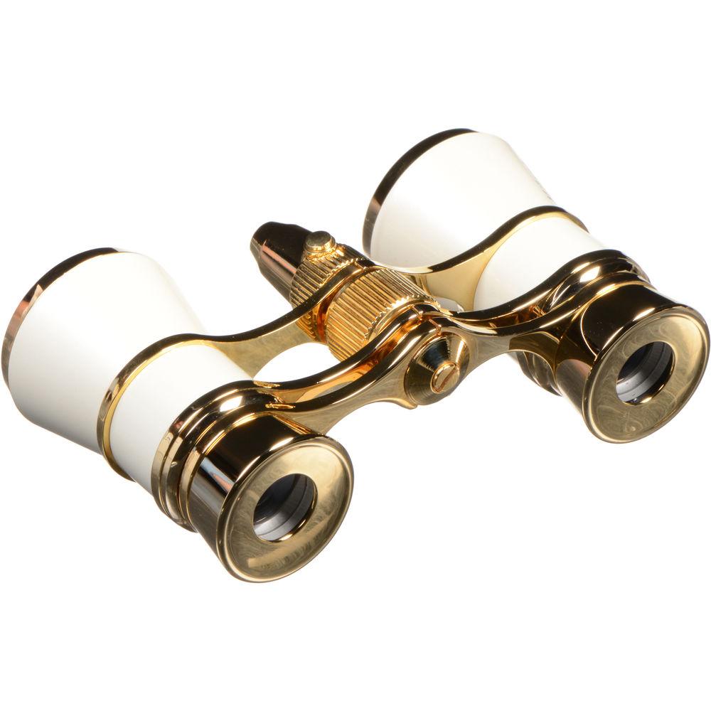 LaScala Optics 3x25 Aida Opera Glasses with Red Flashlight