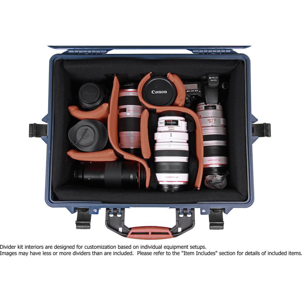 Porta Brace PB-2650DK Hard Case with Divider Kit Interior