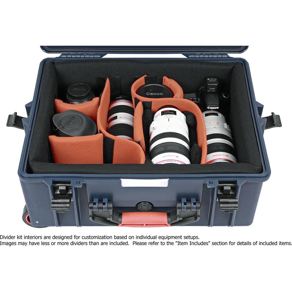 Porta Brace PB-2650DK Hard Case with Divider Kit Interior