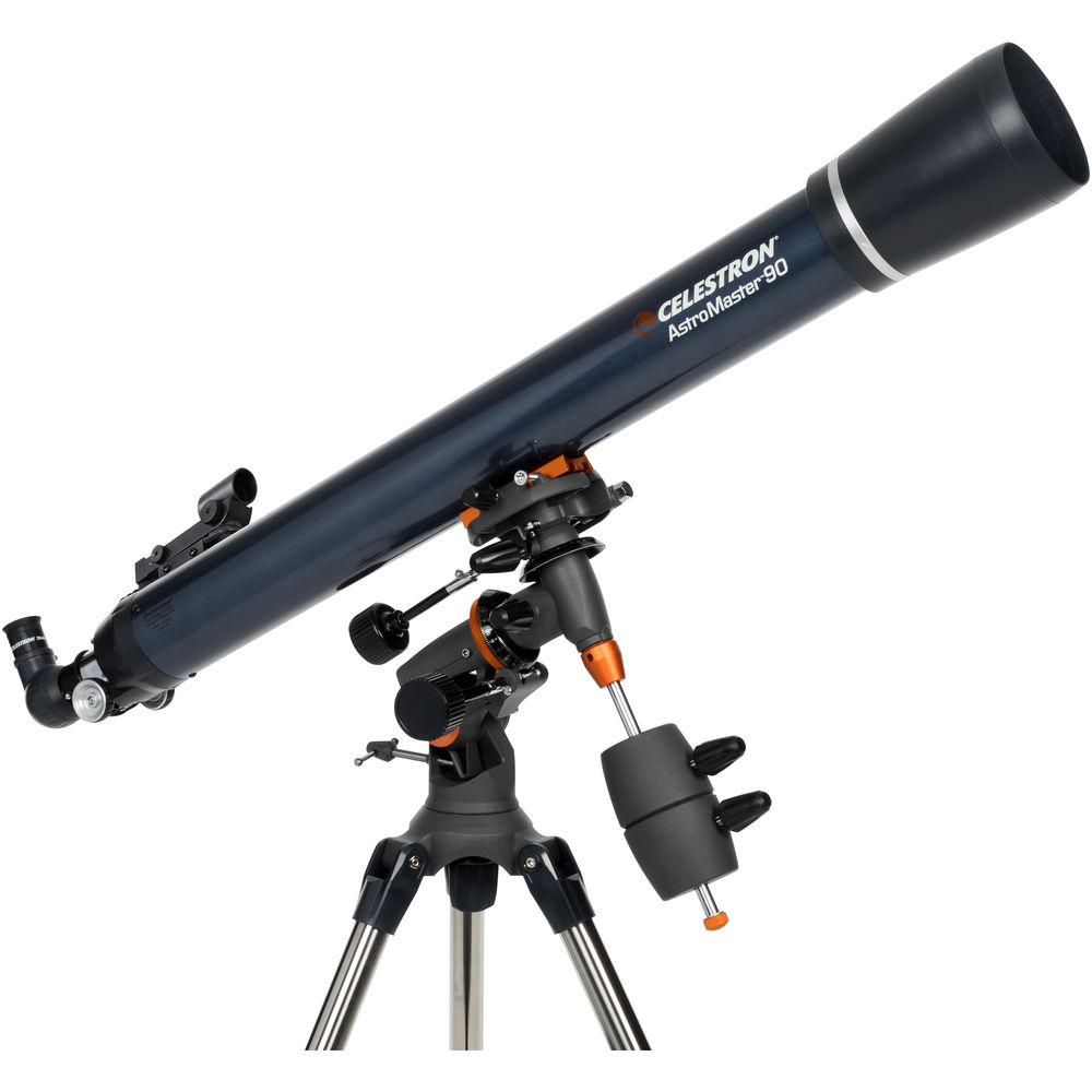 Celestron AstroMaster 90EQ 90mm f 11 Refractor Telescope