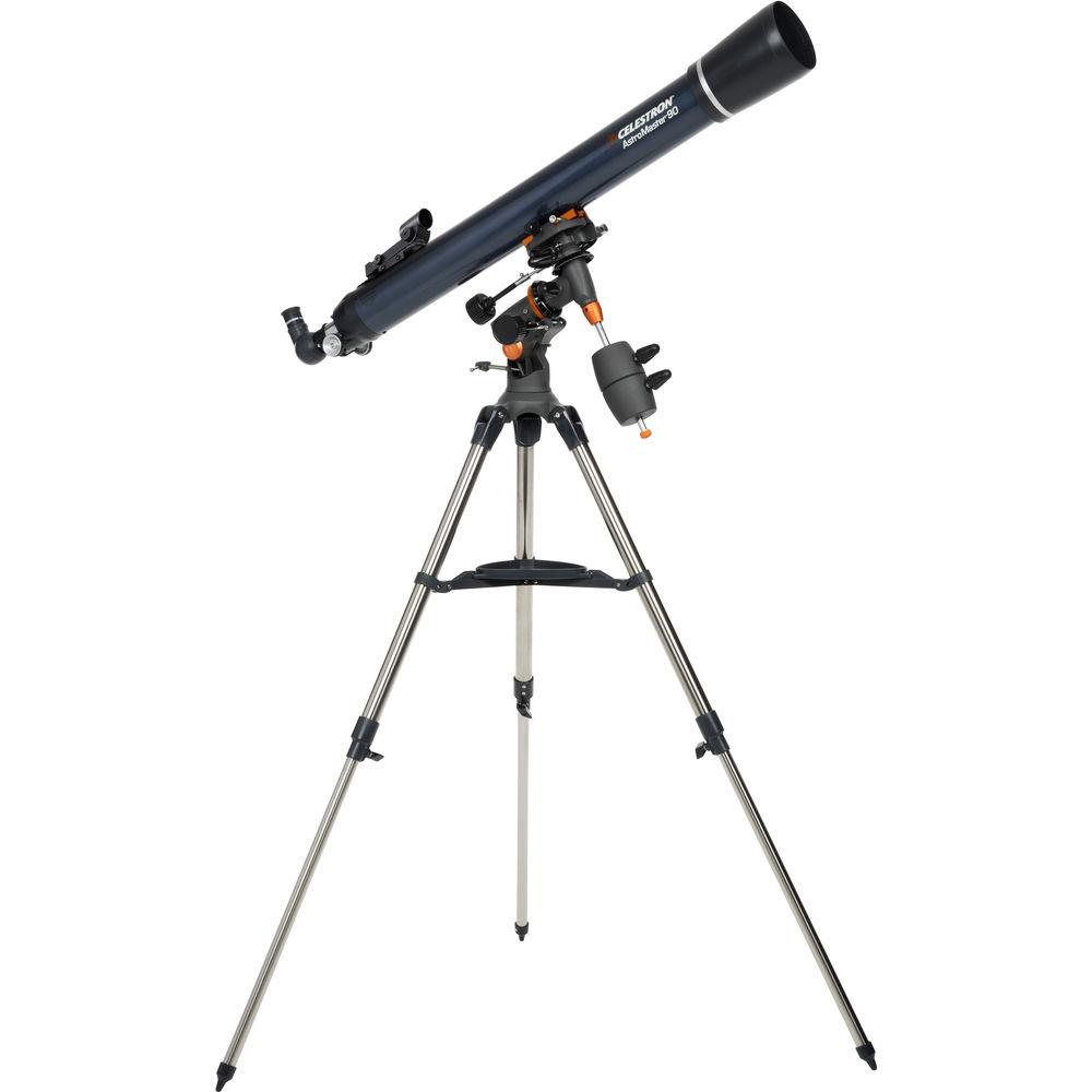 Celestron AstroMaster 90EQ 90mm f 11 Refractor Telescope