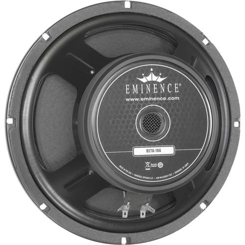 Eminence Beta-10A 500W 10" 8 Ohm Mid-Range Loudspeaker Driver