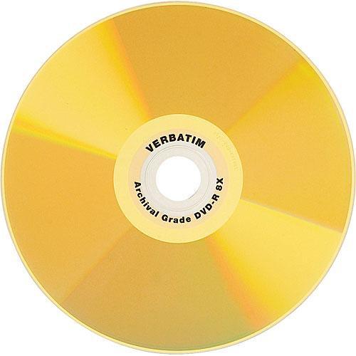 Verbatim DVD-R UltraLife Gold Archival Grade 4.7GB Recordable Disc
