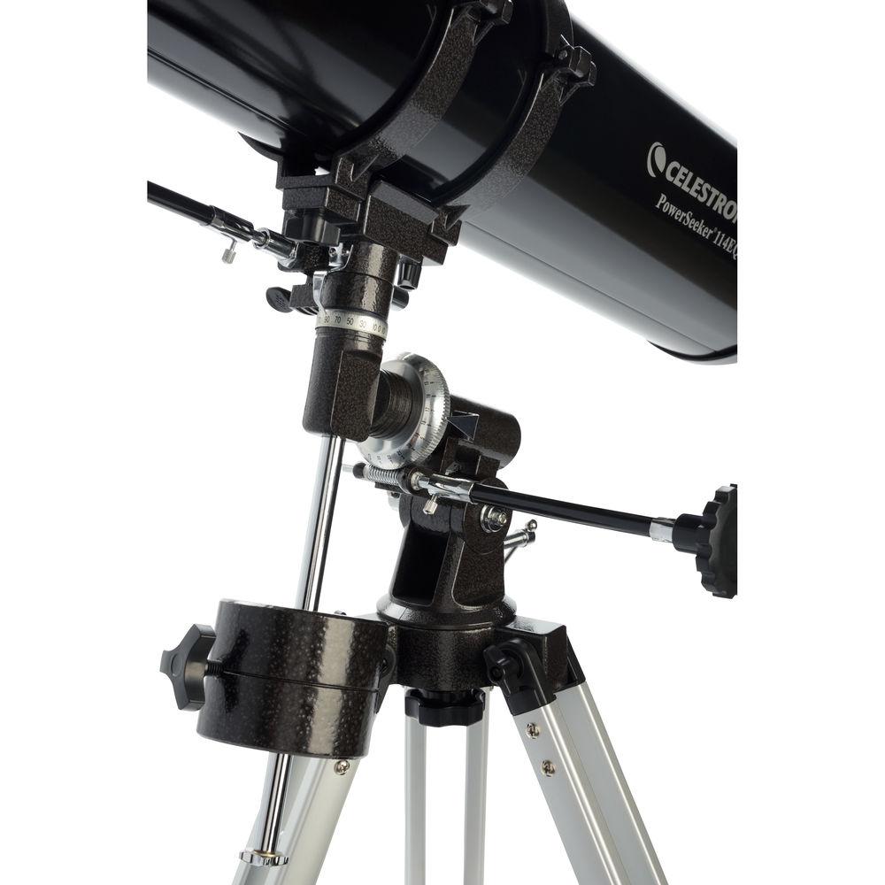 Celestron PowerSeeker 114EQ 114mm f 8 Reflector Telescope