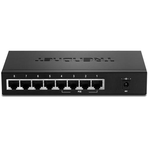 TRENDnet 8-Port 10 100Mbps PoE Switch
