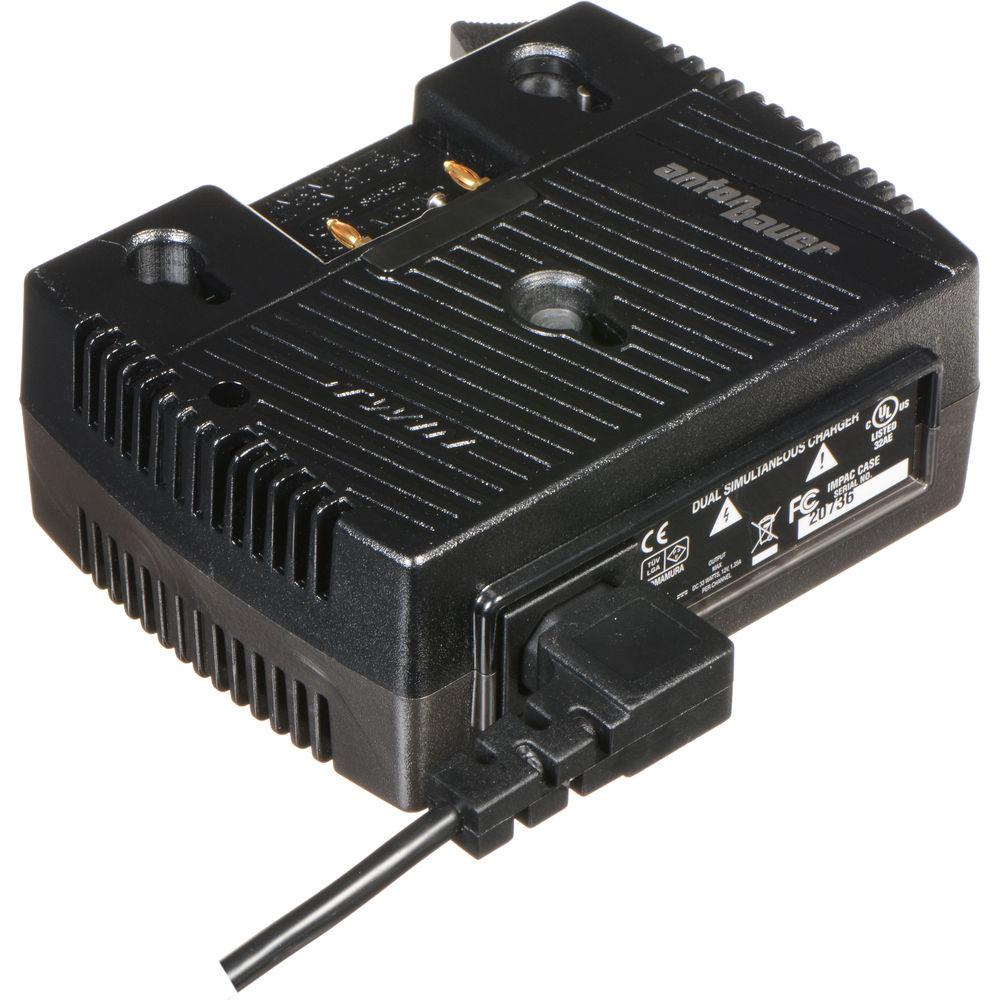 Anton Bauer TWIN Simultaneous Charger for Gold Mount Batteries - Open Box