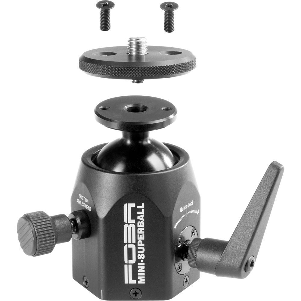 Foba Mini Superball Ballhead - Supports 15.00 lb