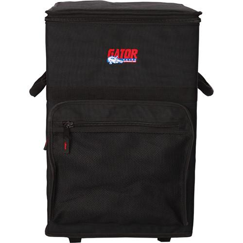 Gator Cases GPA-720 Powered Mixer Semi-Hard Transporter with Roller Wheels and Pullout Handle