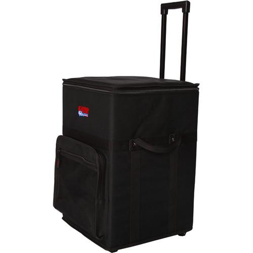 Gator Cases GPA-720 Powered Mixer Semi-Hard Transporter with Roller Wheels and Pullout Handle