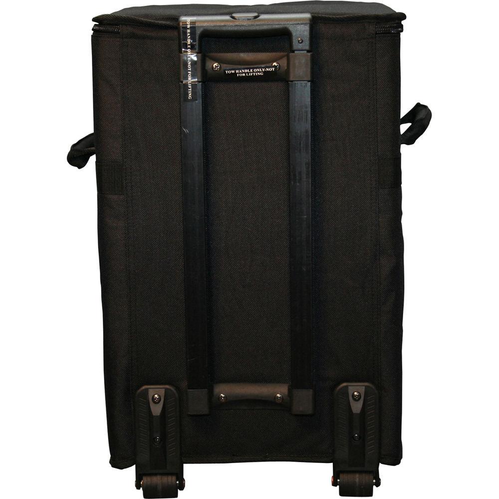 Gator Cases GPA-720 Powered Mixer Semi-Hard Transporter with Roller Wheels and Pullout Handle