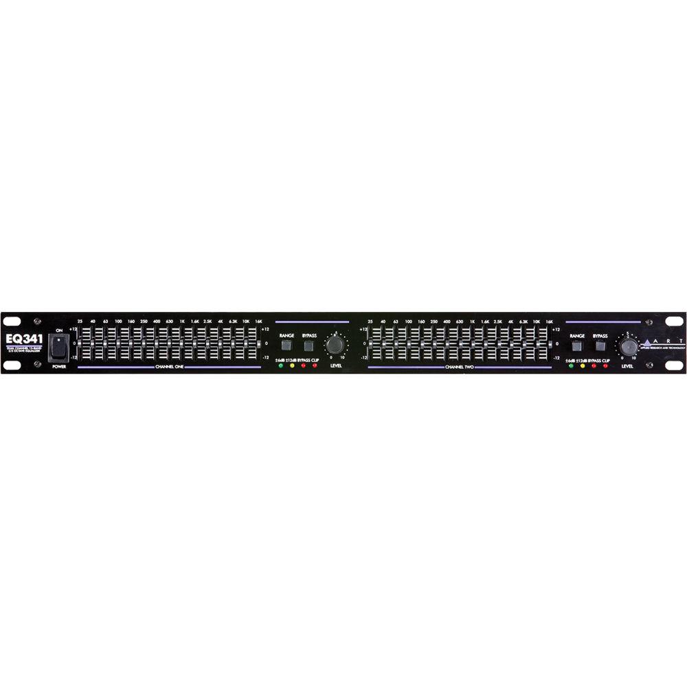 ART EQ-341 - Dual-Channel 15-Band 2 3 Octave Graphic Equalizer