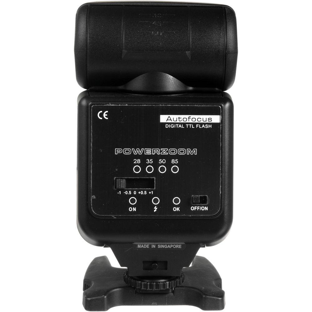 Bower SFD680 Power Zoom Digital TTL Flash for Canon Cameras