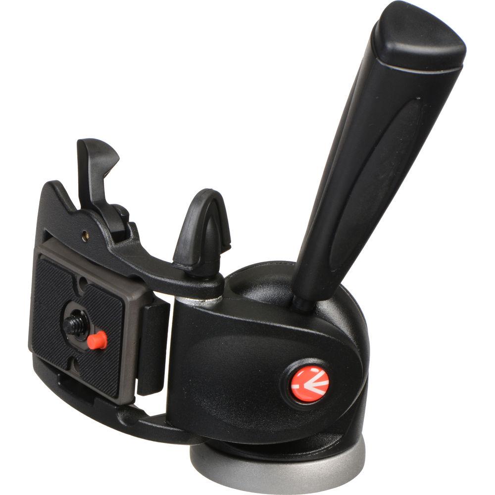 Manfrotto 391RC2 3-Way, Pan-and-Tilt Head with 200PL-14 Quick Release Plate