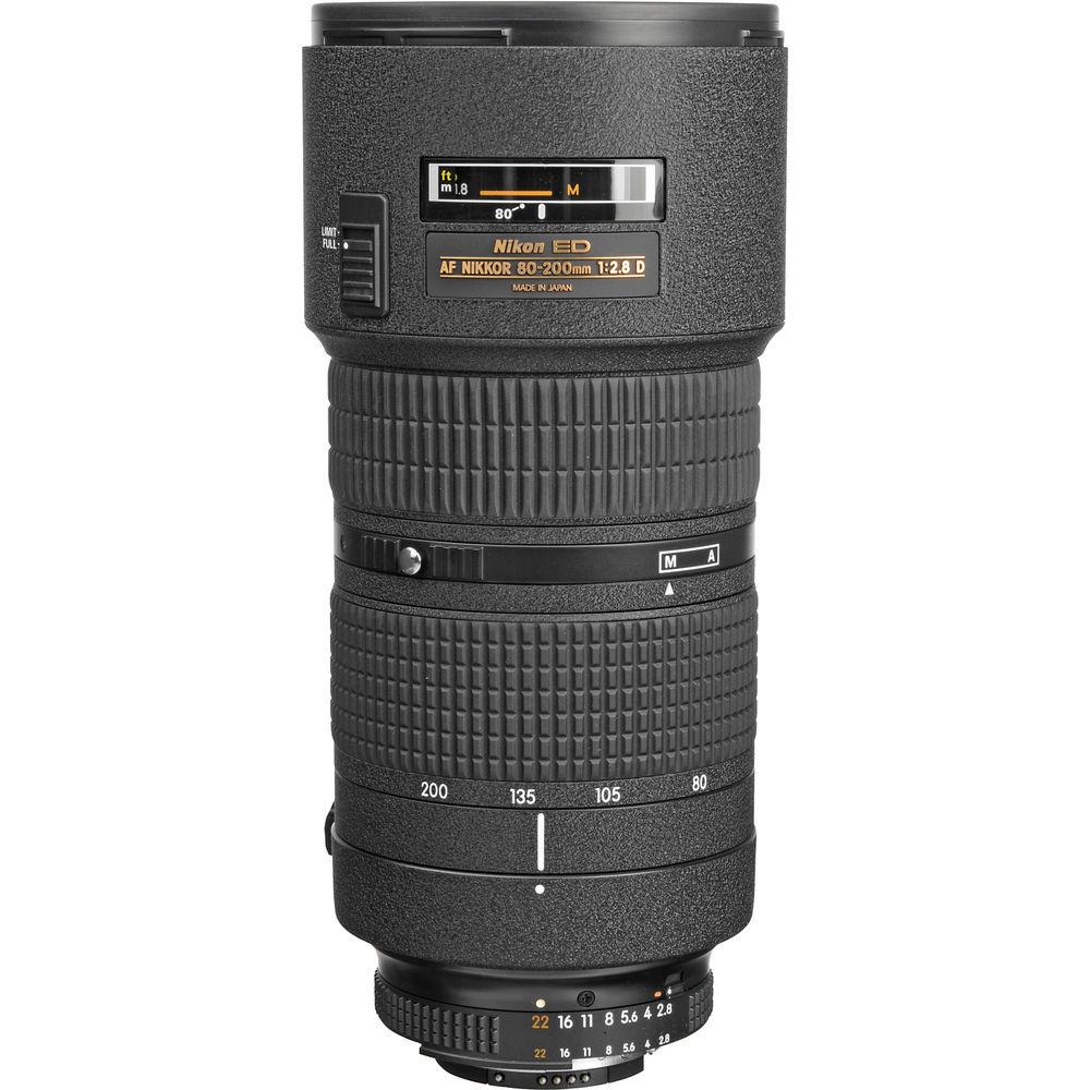 Nikon AF Zoom-NIKKOR 80-200mm f 2.8D ED Lens