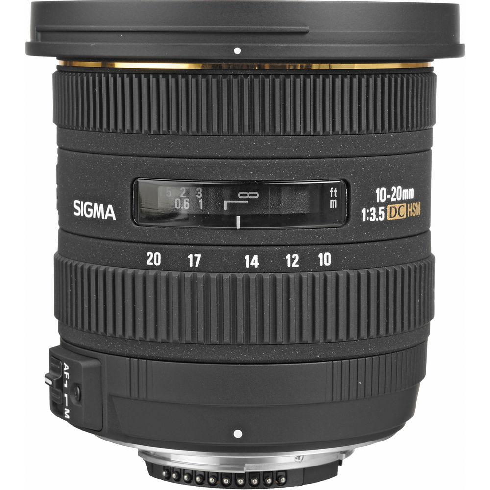 Sigma 10-20mm f 3.5 EX DC HSM Lens for Nikon F