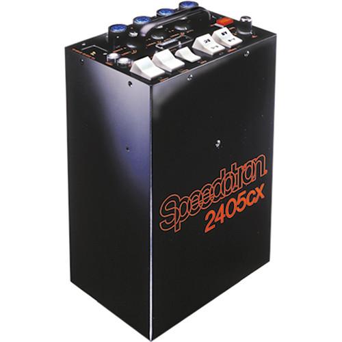 Speedotron 2405 CX 2 CC Head Air Travel System - Includes: 2405CX - 2400 W S Power Pack, 2-202VF-CC Flash Heads, Reflectors, Light Stands, Umbrellas, Sync Cord, Case