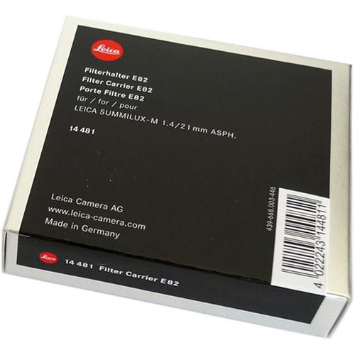 Leica E82 Filter Adapter for Leica 21mm f 1.4 Summilux-M Aspherical Lens
