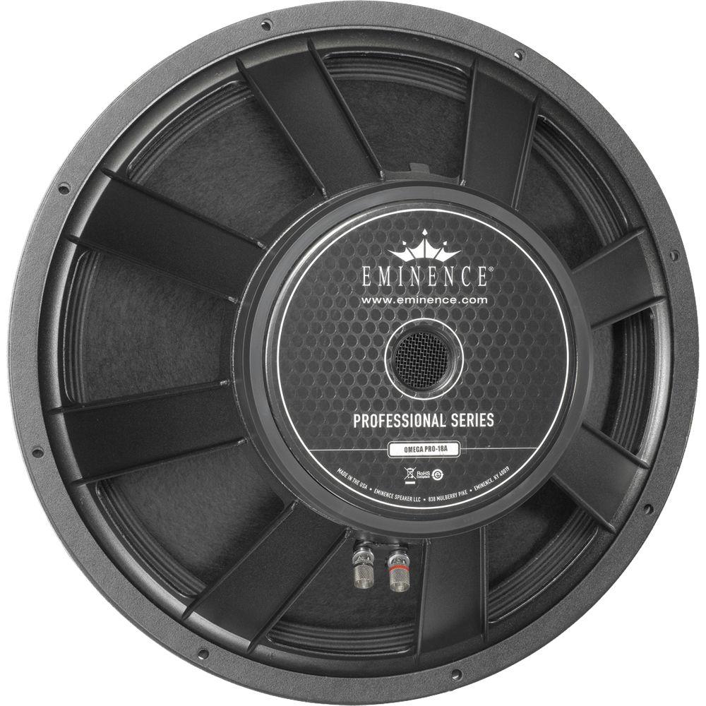 Eminence OMEGA PRO-18C - 1600W 18" 4 Ohm Mid-Bass Loudspeaker Driver