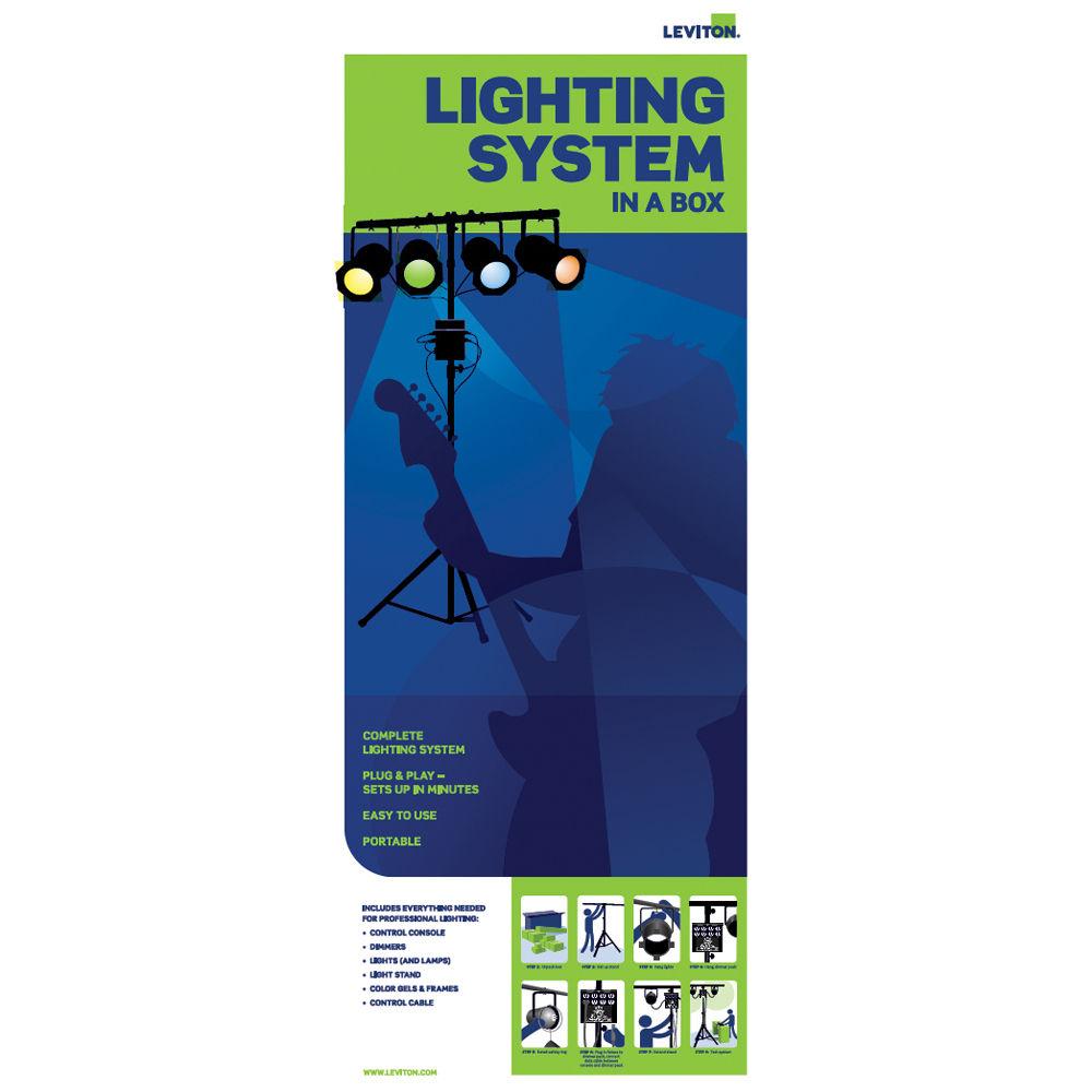 NSI Leviton Par 56 4-Light Expansion Kit