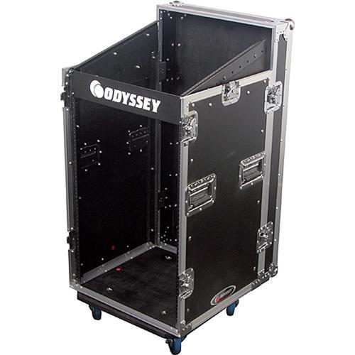 Odyssey Innovative Designs FZSRP1116W Flight Zone Space Saver Combo Rack Case