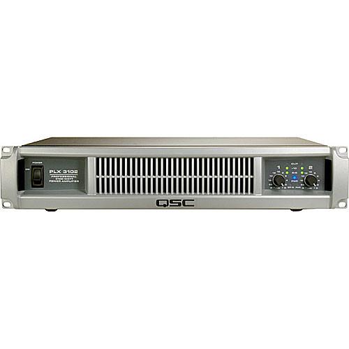 QSC PLX-3102 - PLX2 Series Stereo Power Amplifier - 600W per Channel into 8 Ohms