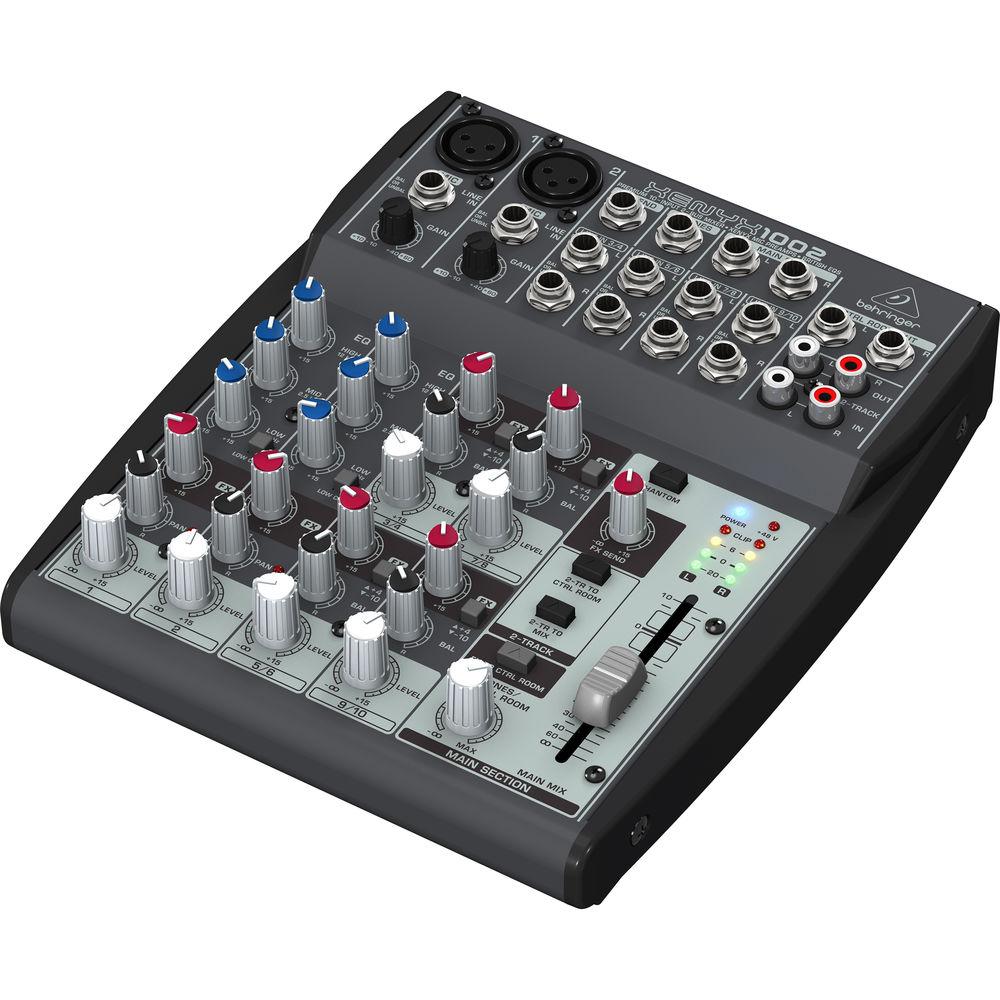 Behringer XENYX 1002 10-Channel Audio Mixer