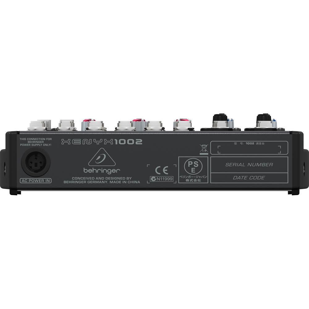 Behringer XENYX 1002 10-Channel Audio Mixer
