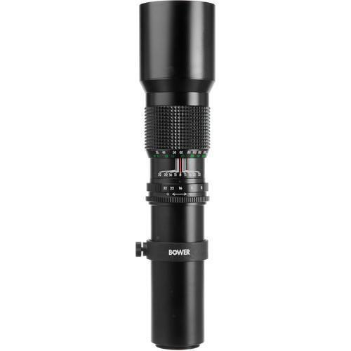 Bower 500mm f 8 Manual Focus Telephoto T-Mount Lens