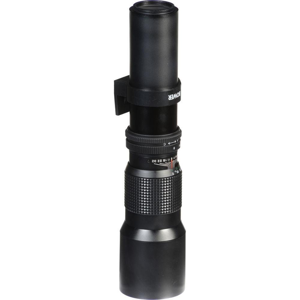 Bower 500mm f 8 Manual Focus Telephoto T-Mount Lens