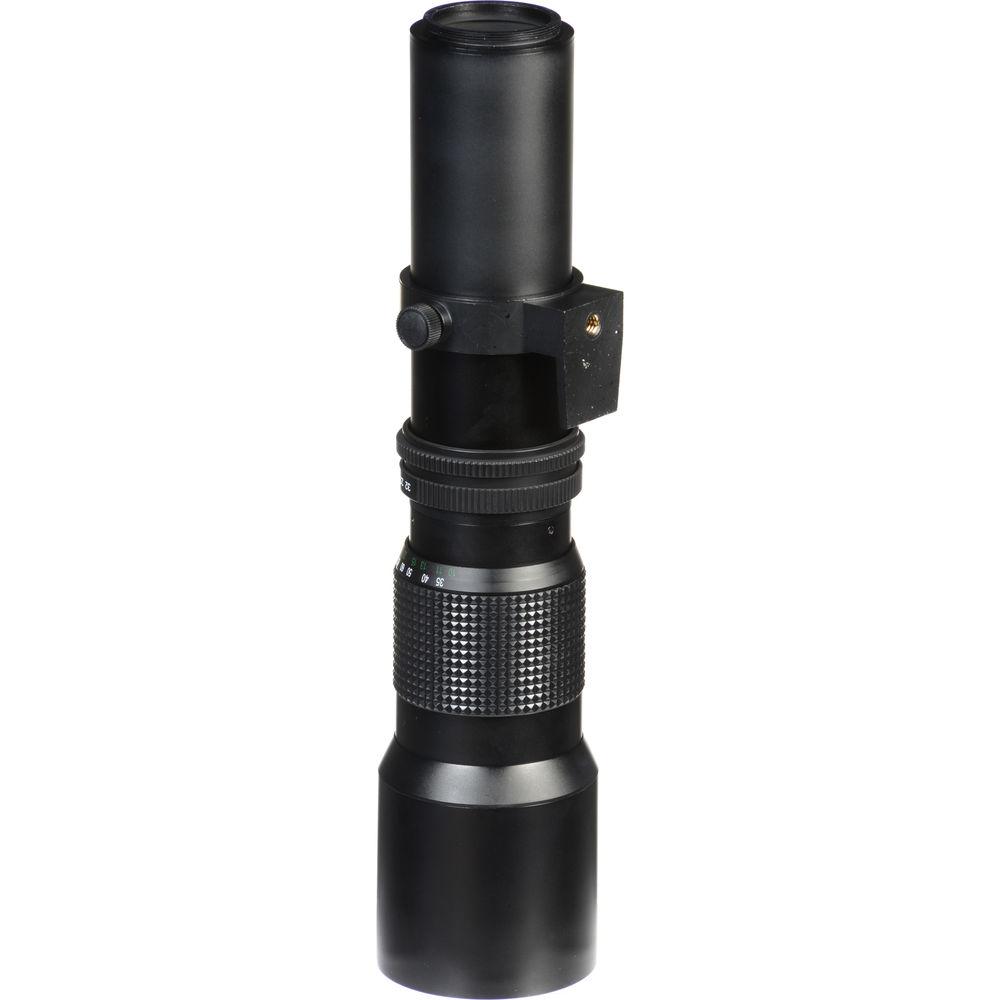 Bower 500mm f 8 Manual Focus Telephoto T-Mount Lens