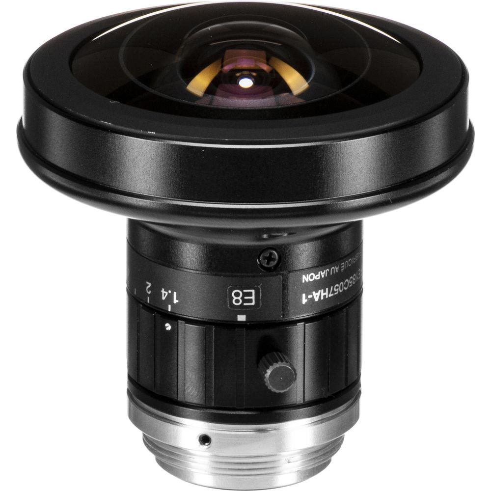 Fujinon FE185C057HA-1 2 3" 1.8mm F 1.4 C-Mount Fish-Eye Lens for 5 Megapixel Cameras
