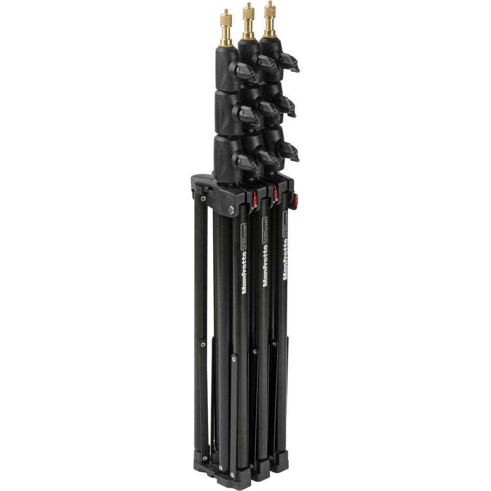 Manfrotto Alu Mini Compact Air-Cushioned Stand Quick Stack 3-Pack