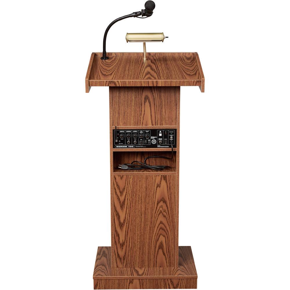 Oklahoma Sound The Orator, 46" High Built-in Sound Lectern #800x