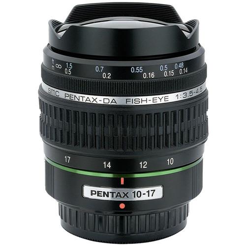 Pentax Zoom Fisheye to Super Wide-Angle SMCP-DA 10-17mm f 3.5-4.5 ED Autofocus Lens for Digital SLR